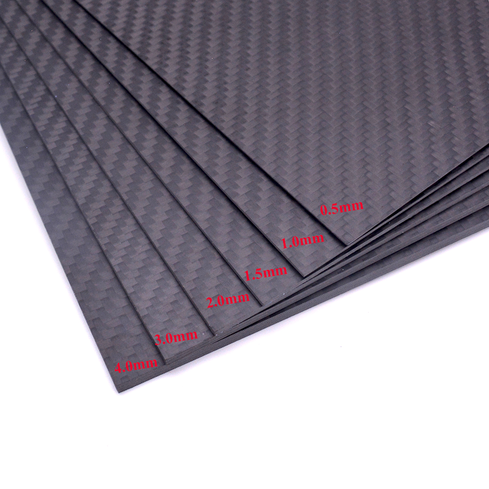 Hobby Queen Rc - 400mm X 200mm Real Carbon Fiber