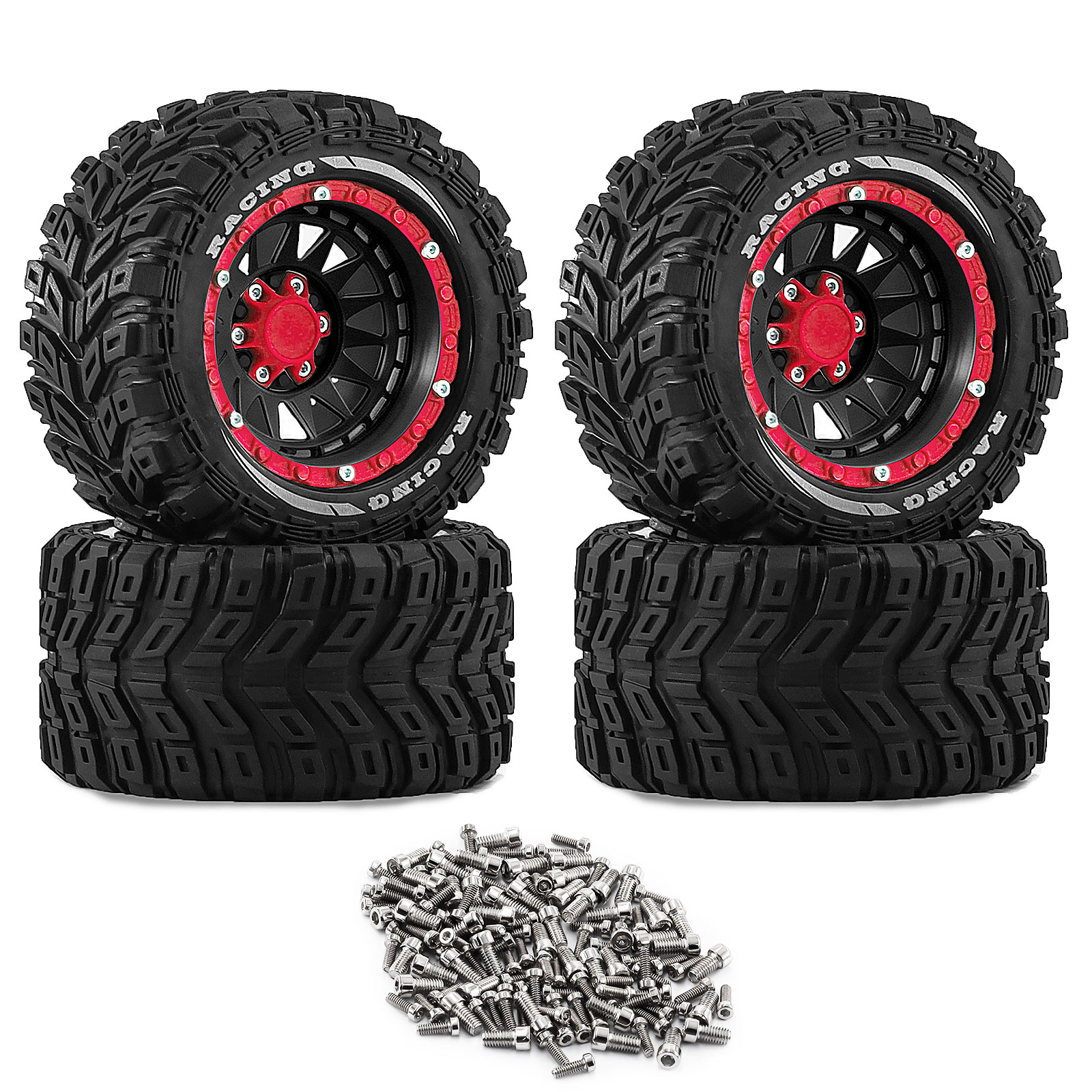 4pcs RC Truck Wheel Rim Tires  - Rc Hobby Truck avaliação e preço