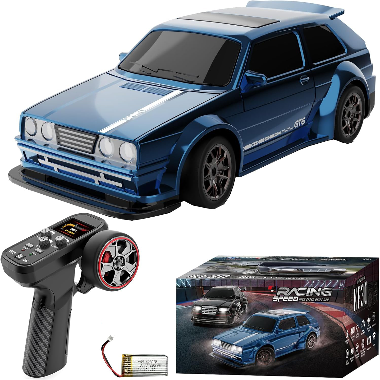 KF30 1:43 4WD RC Car With Gyro - Rc Hobby Tech Bali avaliação e preço