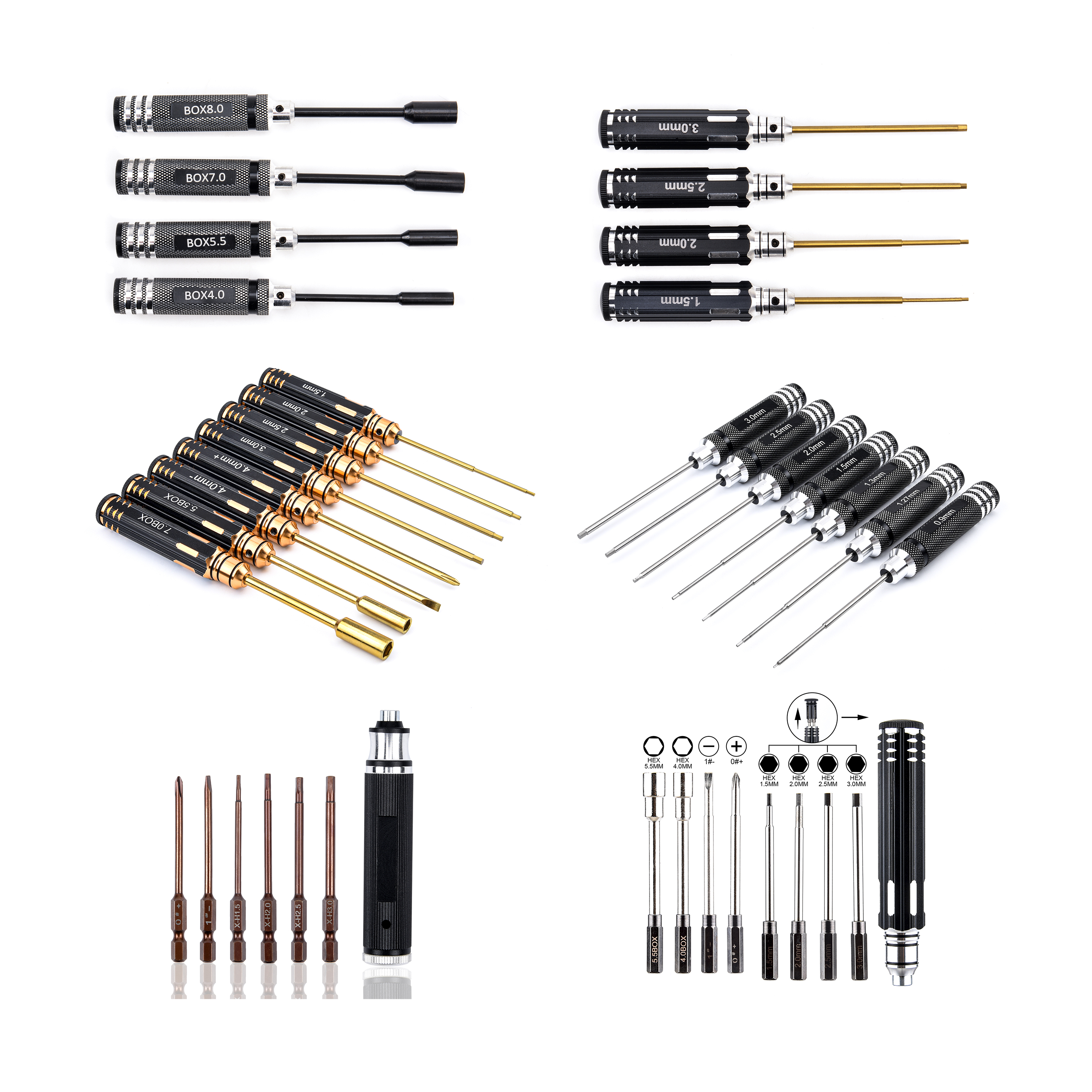 RC Tools Hex Screw Driver 1.5  - Hobby Queen Rc avaliação e preço
