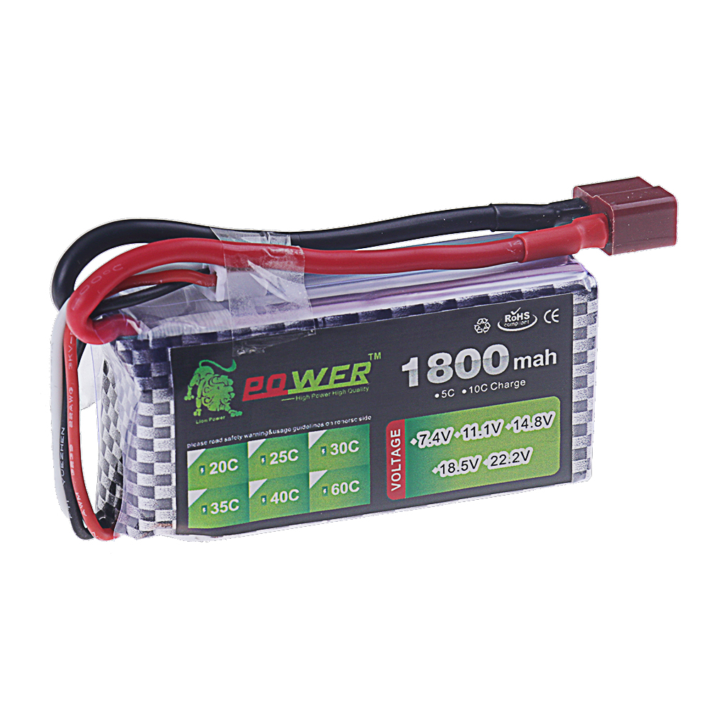 3S 11.1V Lipo Battery Deans T  - Rc Hobby Truck avaliação e preço