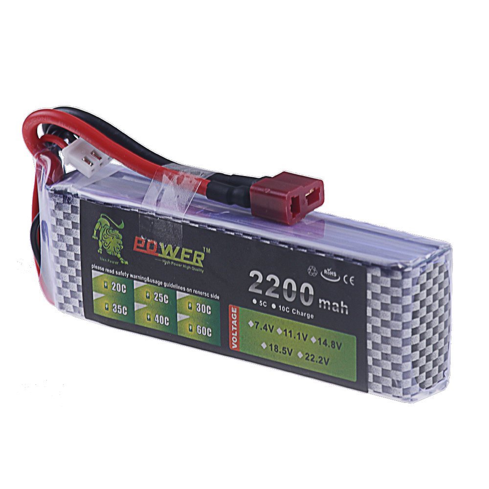 3S 11.1V Lipo Battery Deans T  - Rc Hobby Truck avaliação e preço