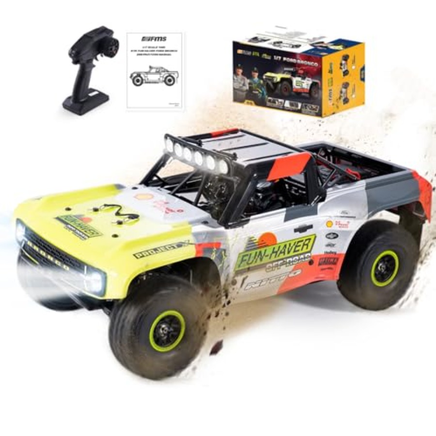 FMS 1/7  Bronco RTR EB RC Shor - Rc Roc Hobby avaliação e preço