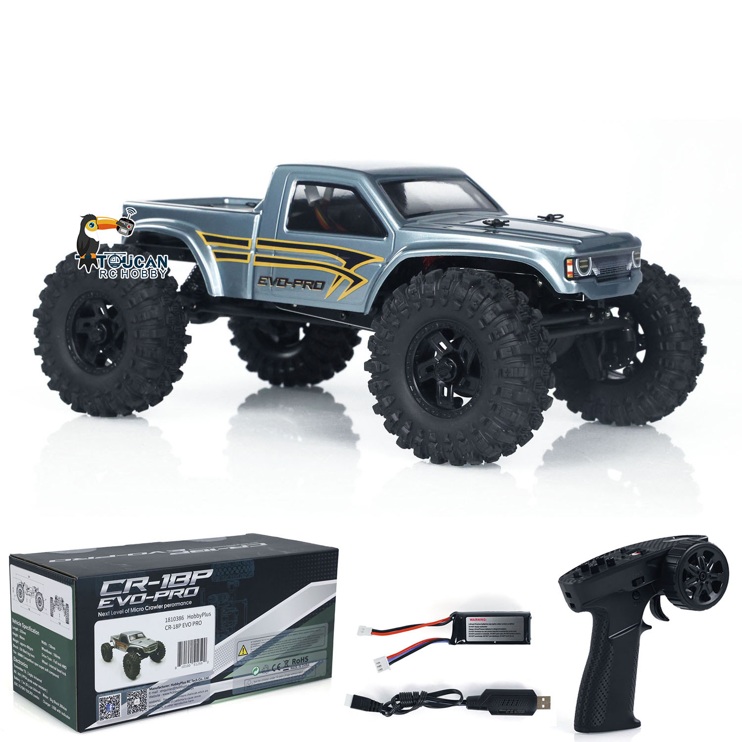Hobby Plus 1/18 RC Rock Crawle - Rc Roc Hobby avaliação e preço