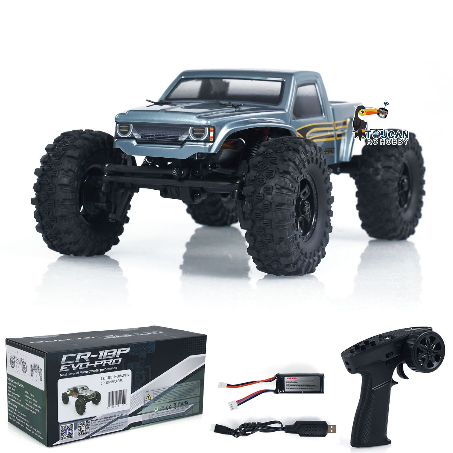 Hobby Plus 1/18 RC Rock Crawle - Rc Roc Hobby avaliação e preço