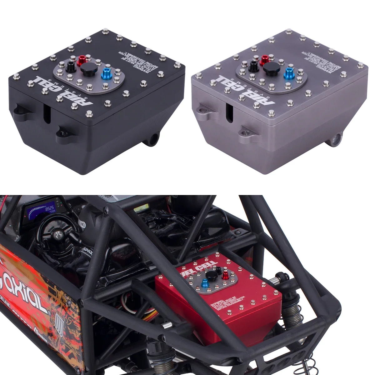 1Pcs Aluminum 1/10 Scale Fuel  - Rc Hobby Truck avaliação e preço