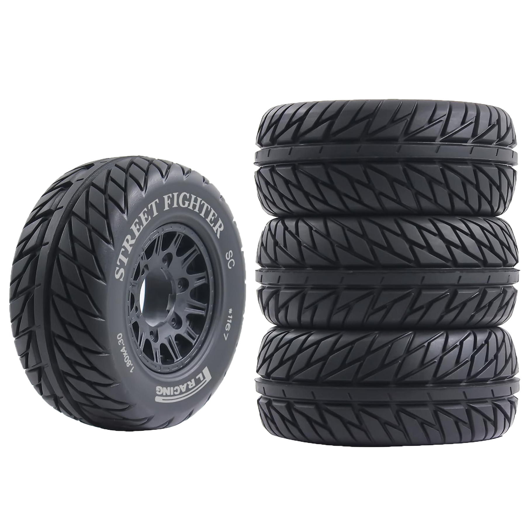 1/10 1/8 RC Truck Tires And Wh - Rc Hobby Truck avaliação e preço