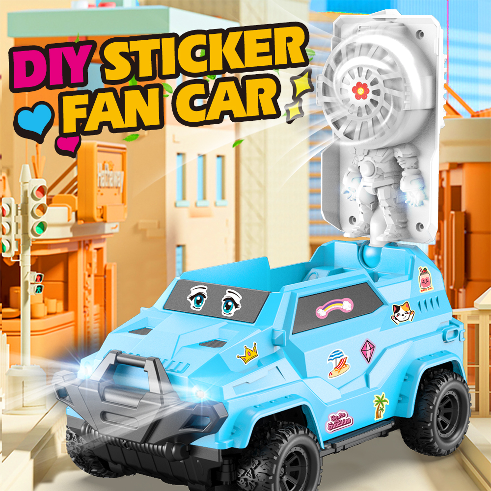 2.4G Rc Fan Car Diy Sticker Re - Rc Hobbyking Shop avaliação e preço