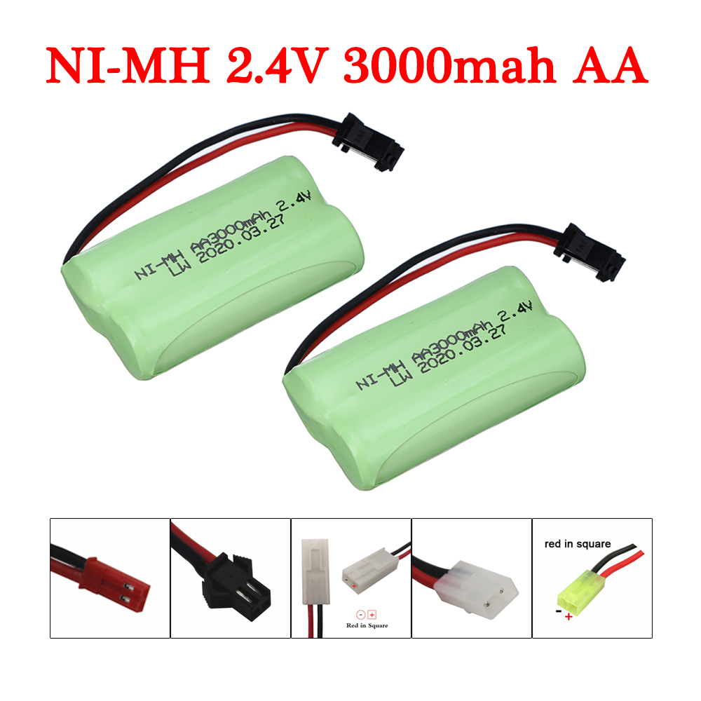 2.4V 3000mah NIMH AA Battery p - Rc Hobby Truck avaliação e preço