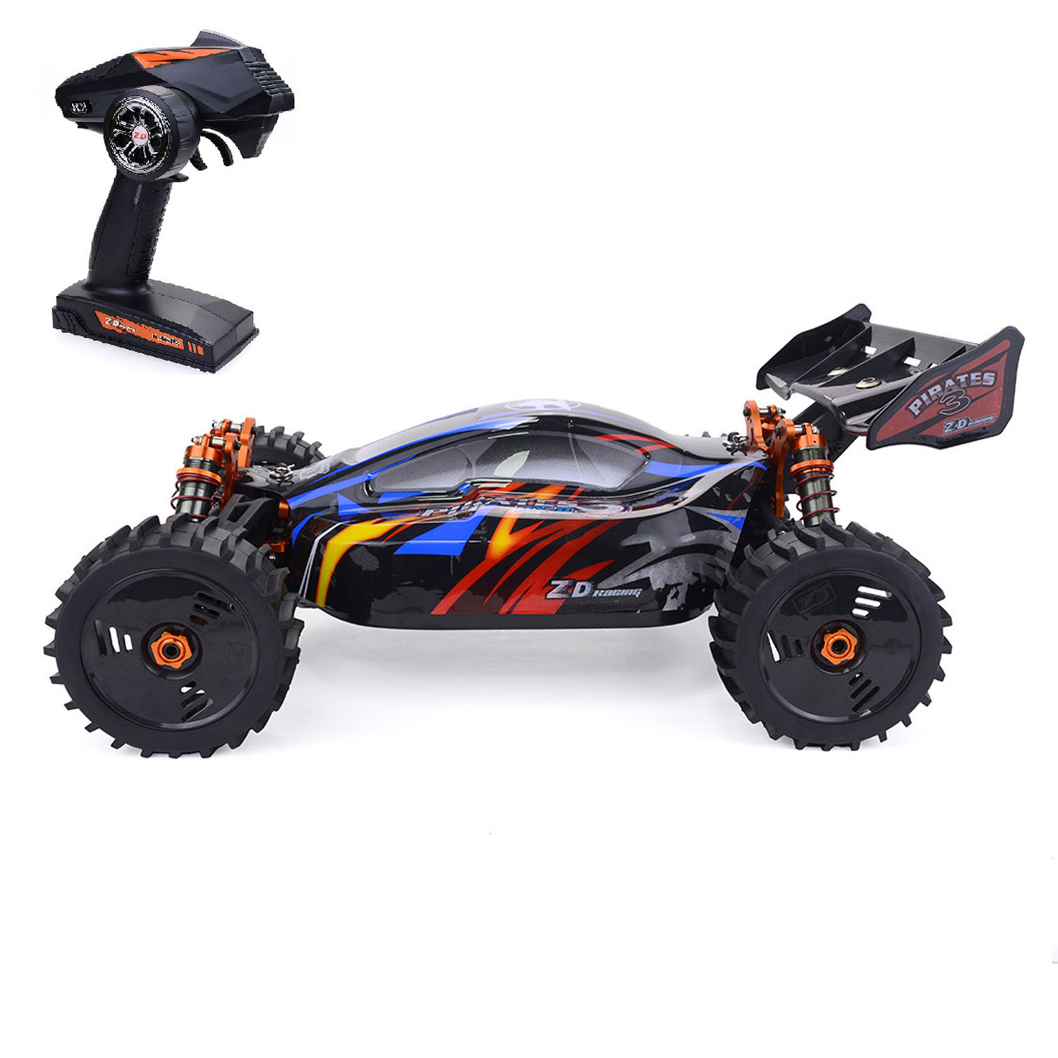 1/8 ZD Racing Cars RTR 100KM/H - Rc Roc Hobby avaliação e preço