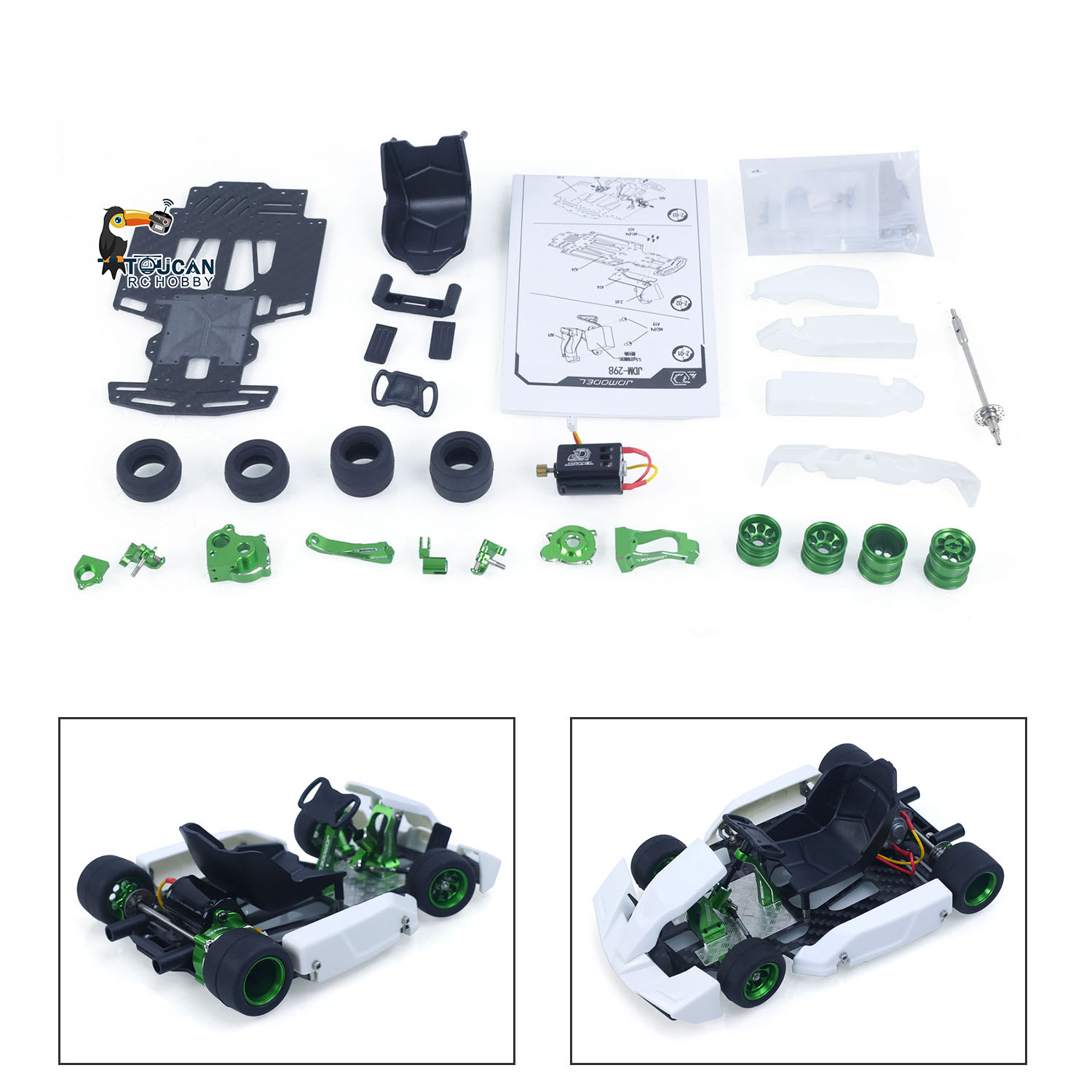 KIT JDM 298A 298B 1/10 4x4 RC  - Rc Roc Hobby avaliação e preço