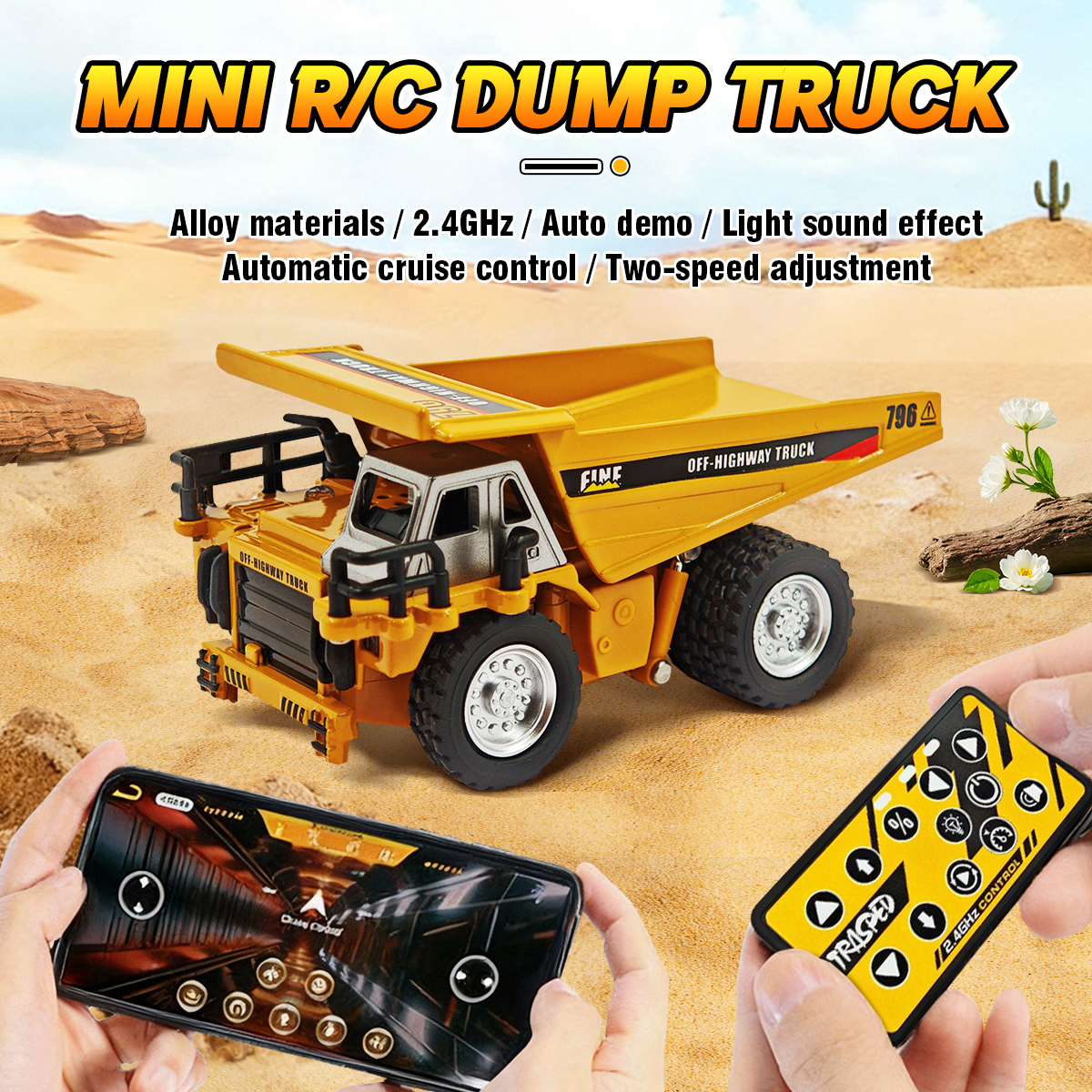 1:64 4Wd Desktop Rc Car Alloy  - Rc Hobbyking Shop avaliação e preço