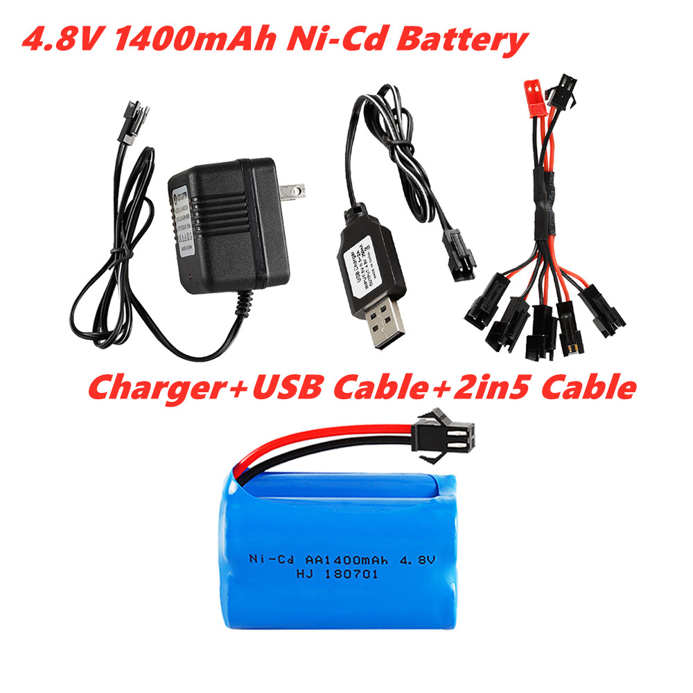 4.8v 1400mah Ni-Cd Battery For - Rc Hobby Truck avaliação e preço