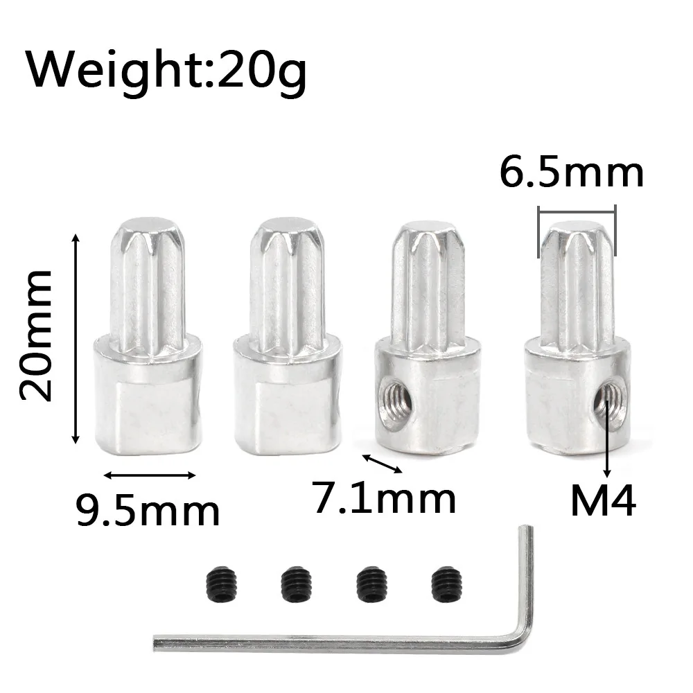 4pcs Metal Center Drive Hub 68 - Rc Roc Hobby avaliação e preço