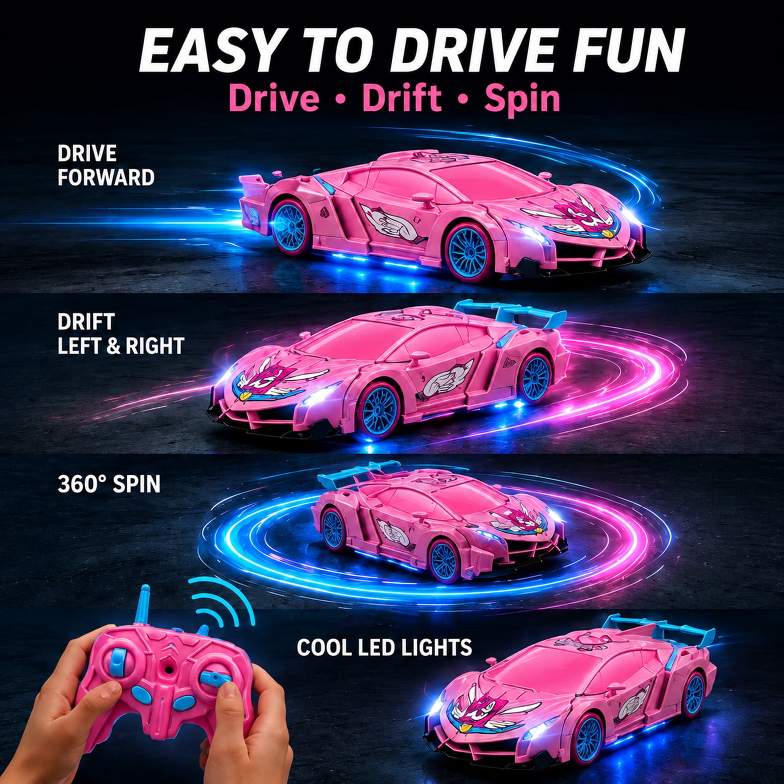 Unicorn RC Transforming Robot  - Rc Hobby Tech Bali avaliação e preço