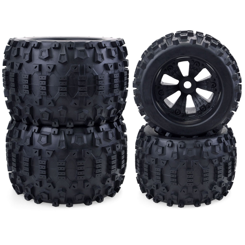 4PCS 1/8 Wheels Tires 170mm 16 - Rc Hobby Truck avaliação e preço