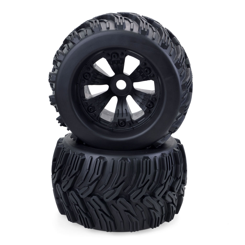 4PCS 1/8 Wheels Tires 170mm 16 - Rc Hobby Truck avaliação e preço