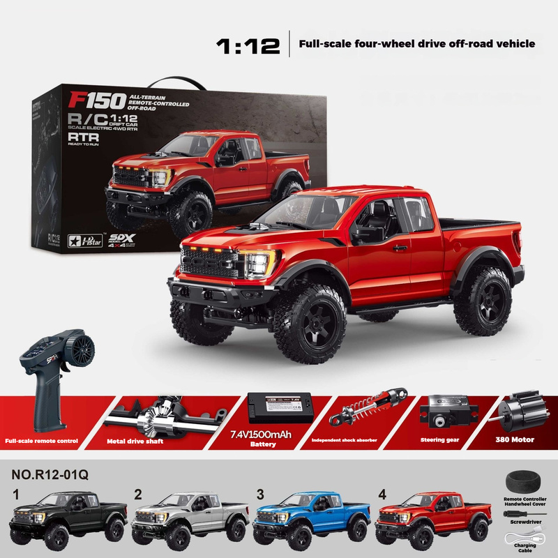 Hstar 1 12 Scale F150 Raptor 4 - Rc Roc Hobby avaliação e preço