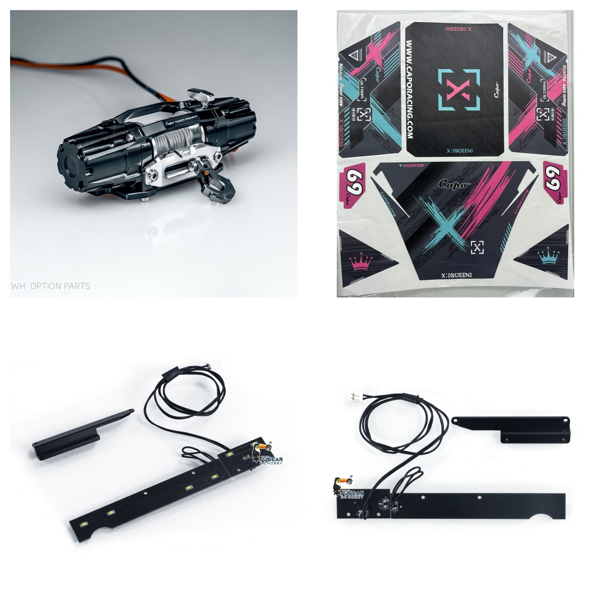 Capo Winch Sticker Dashboard L - Hobby Queen Rc avaliação e preço