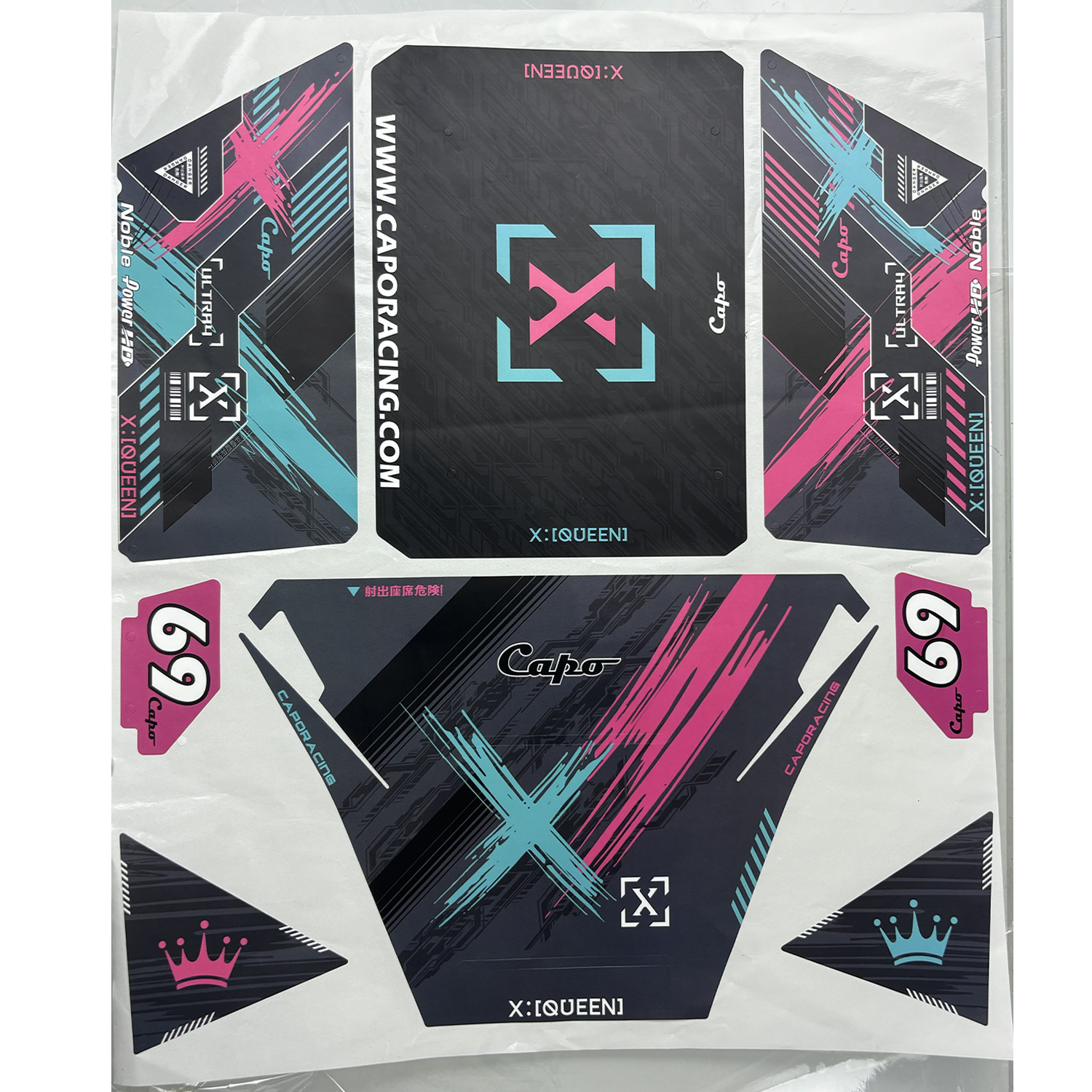 Capo Winch Sticker Dashboard L - Hobby Queen Rc avaliação e preço