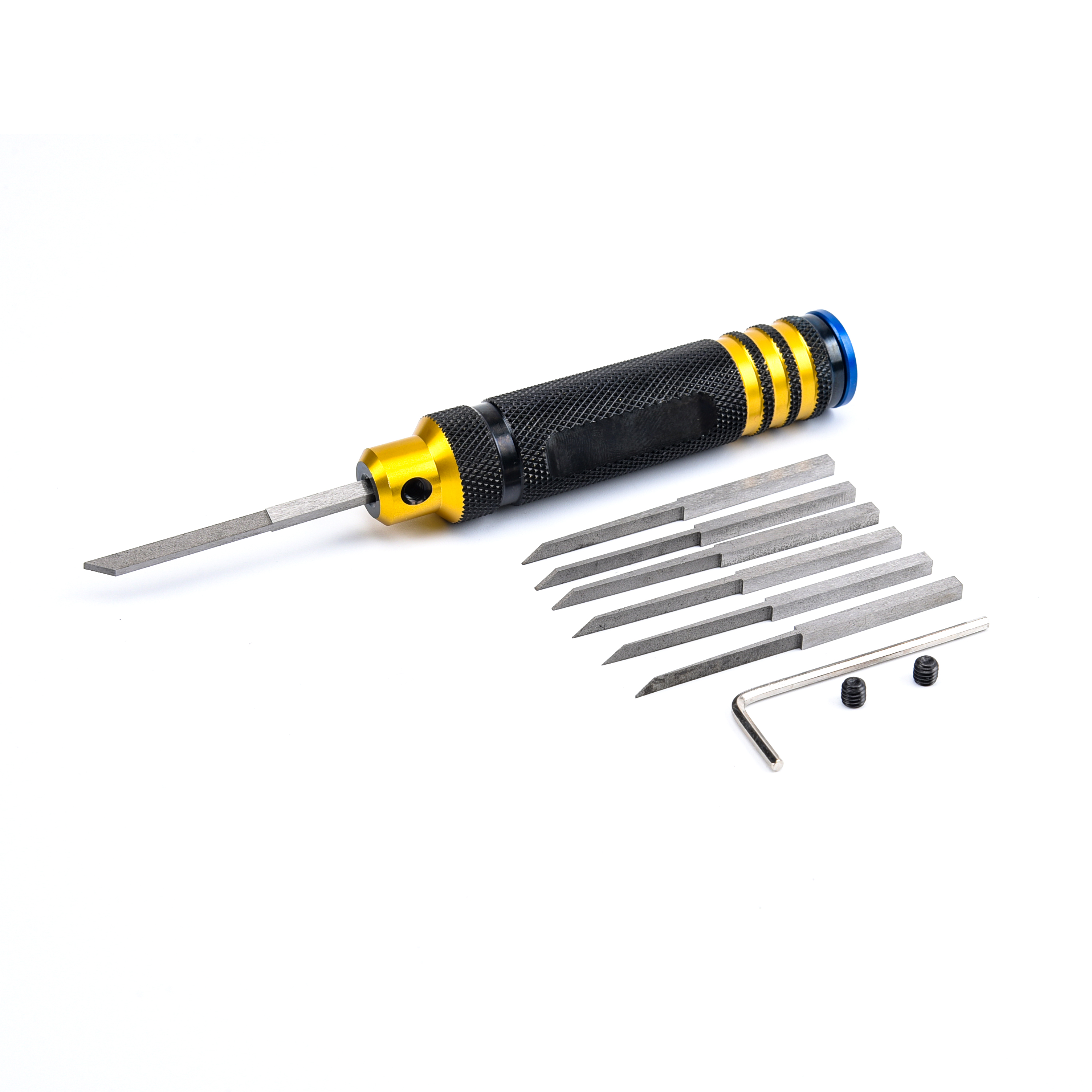 Model Chisel With Blades Gunda - Hobby Queen Rc avaliação e preço